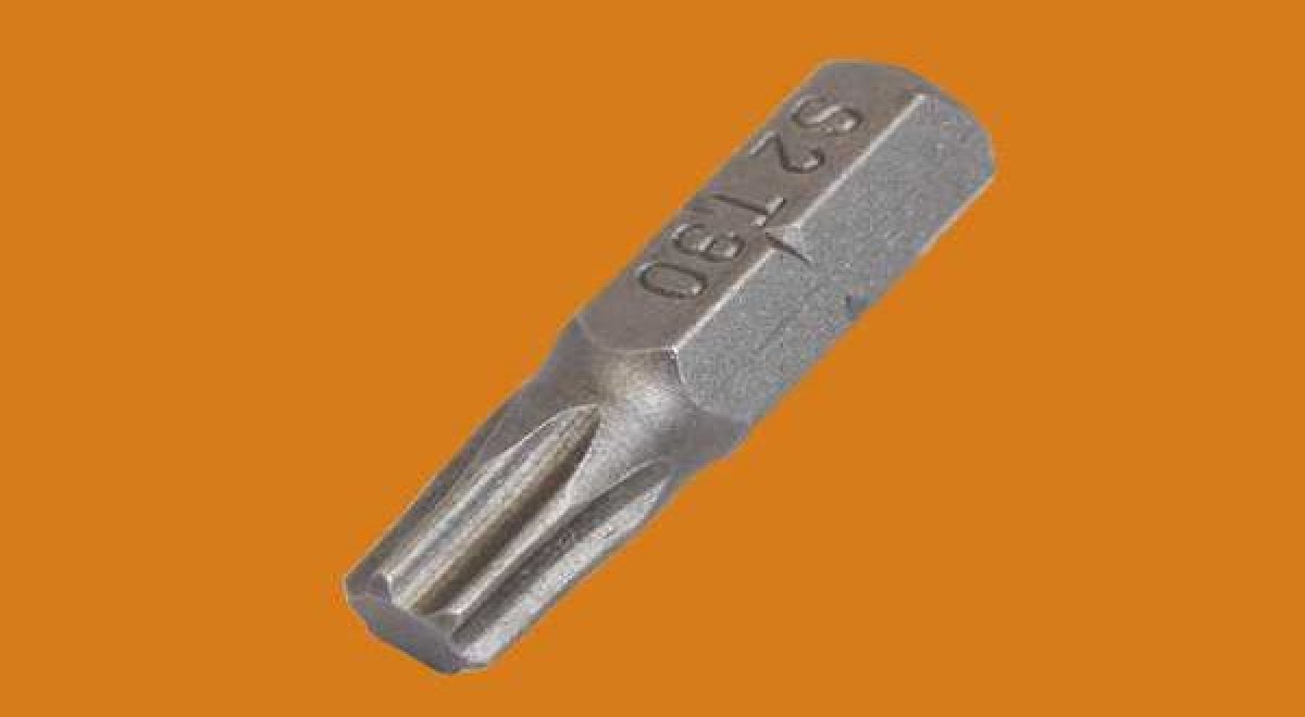 Behajtóhegy tokrögzítő csavarhoz - TORX30 - 25 mm