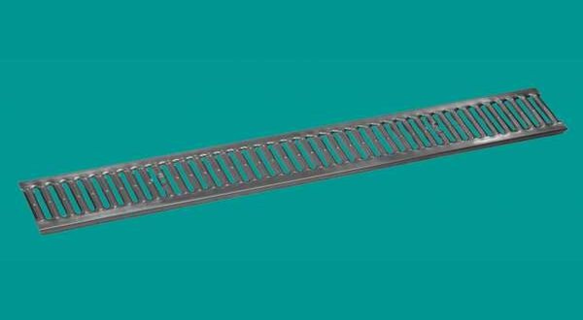 Folyókarács, horganyzott acél - 130 x 1000 mm