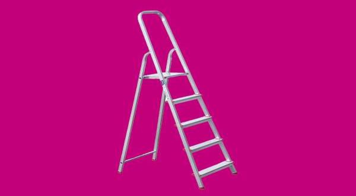 Háztartási alumínium létra