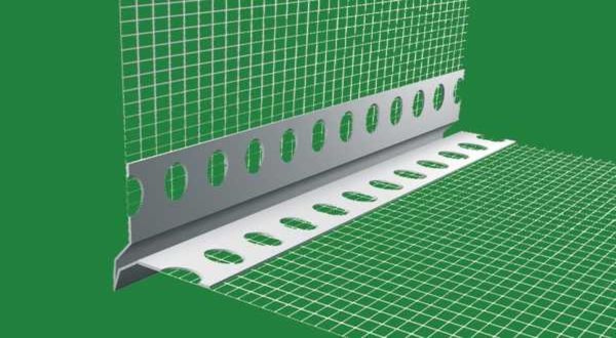 Látszó élű hálós vízorros profil - 2,5 fm/db