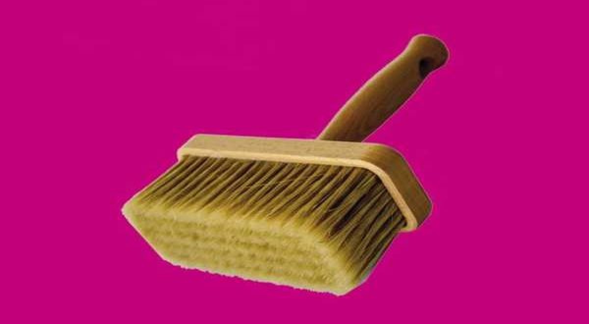 PROFI meszelő, kenő kefe+szár TOPS 60 - 70 x 170 mm