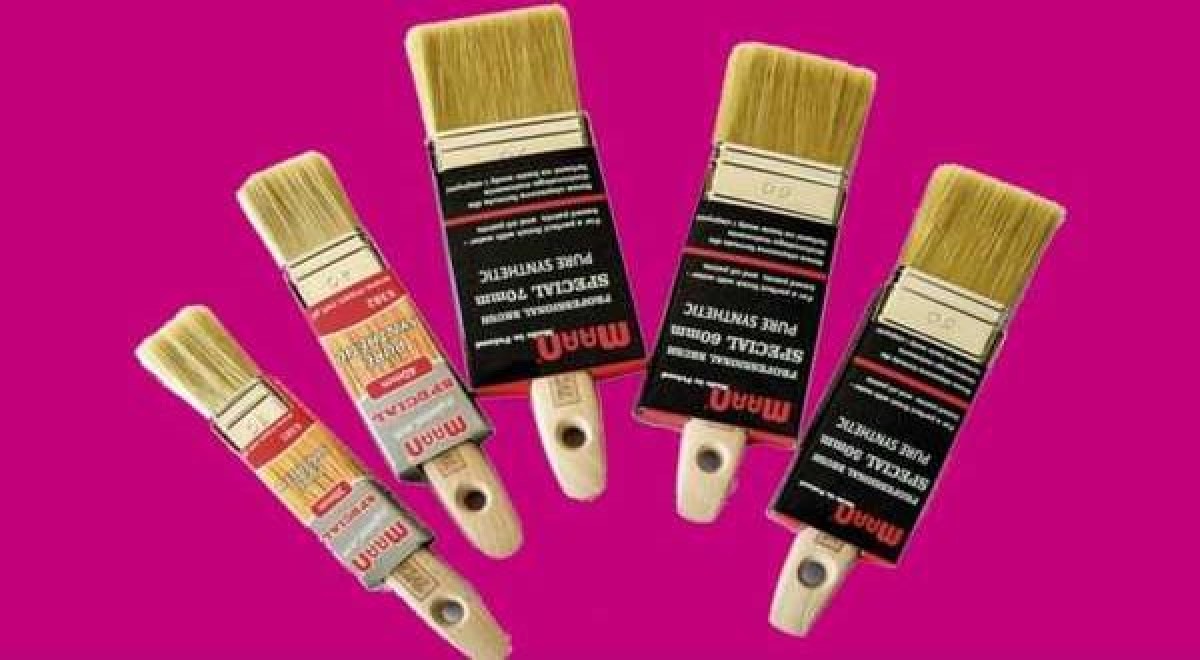 SPECIAL szintetikus ecset fanyéllel, PROFI műszál